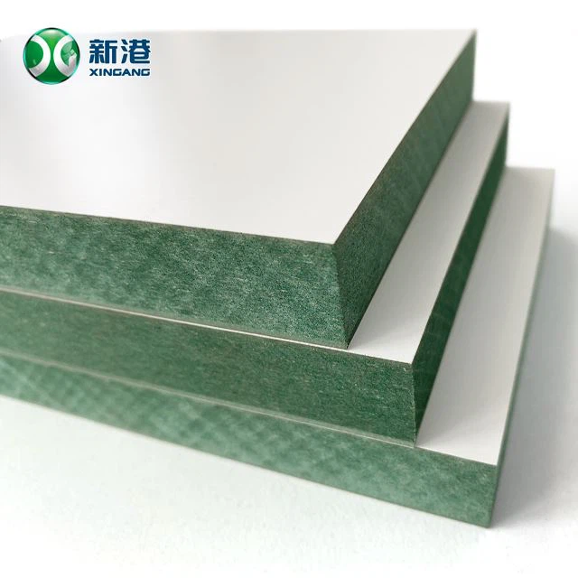 12 /15 /18 מ"מ HMR MDF ירוק Mdf Mdf מלמין MDF לוח 1220x2440X18 מ"מ, 1830x3660X18 מ"מ