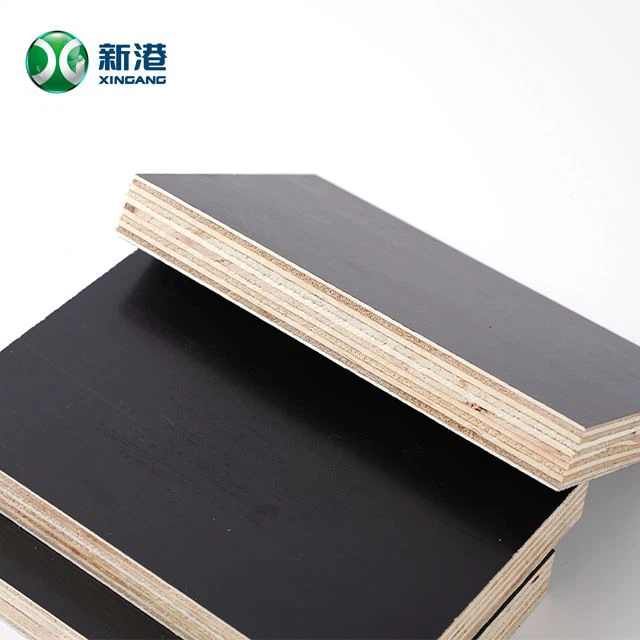 18mm Wbp Melamine Glue Black Brown Film Faced Shuttering Plywood For Construction