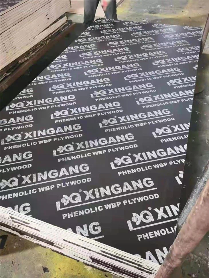 Film Faced Plywood Marine Construction Formwork Phenolic Board