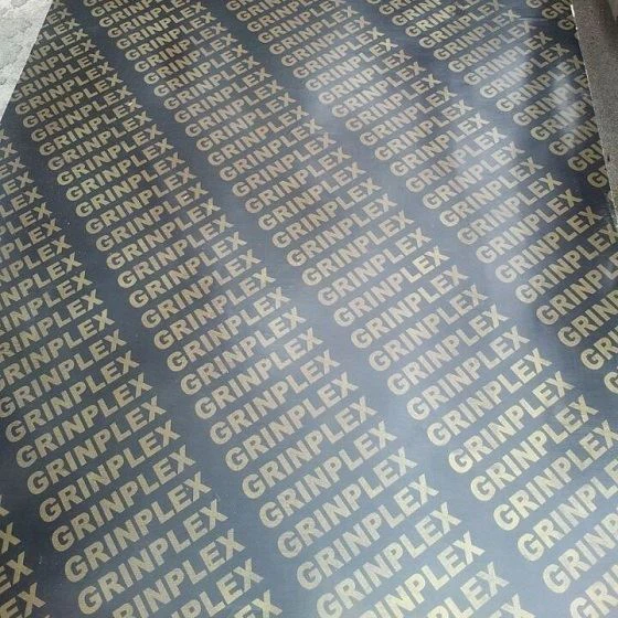 Film Faced Plywood Red Brown Black Combi Core 17mm 15mm Logo Can Be Customized